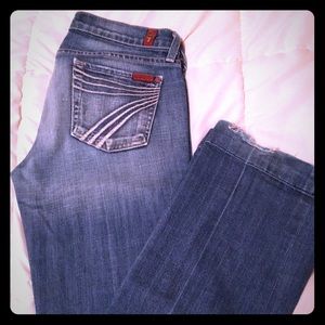 7 Seven Dojo Flare Leg Trouser Jean